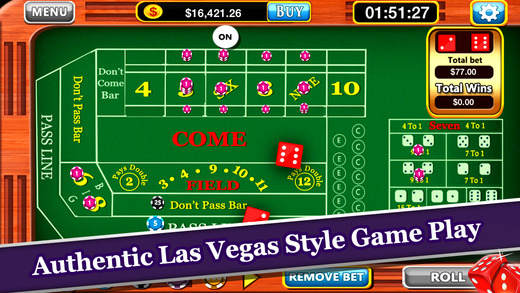 Craps – Casino Style